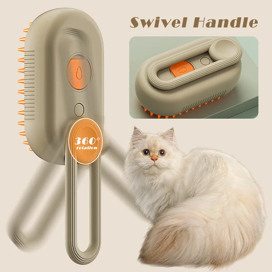 Pet Steam Brush™ 3 in 1 - Paw And Personality